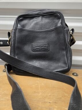 Dooney & Bourke Black Leather Crossbody Bag